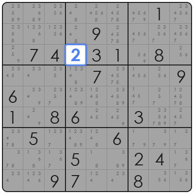 sudoku logic